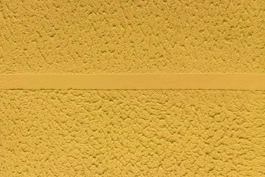 Yellow Plaster Wall Texture Design Rough Pattern Abstract Stucco Background.