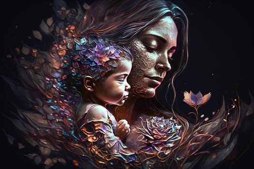 Happy mother's day. One of the most important events, the relationship between parents and their children, care and responsibility, love and devotion, child and adult, pregnancy. mother.