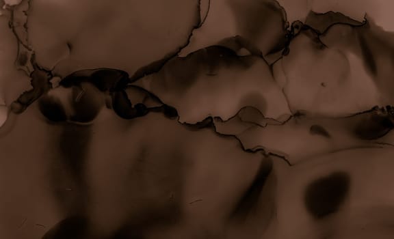 Paint Chocolate Texture. Dark Cream Wallpaper. Black Biscuit Surface. Watercolor Wave Border. Liquid Chocolate Texture. Brown Creamy Background. Color Dessert Pattern. Abstract Chocolate Texture.