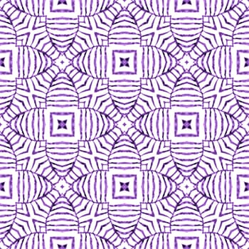 Textile ready graceful print, swimwear fabric, wallpaper, wrapping. Purple divine boho chic summer design. Exotic seamless pattern. Summer exotic seamless border.