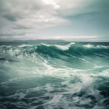 waves in the ocean. High quality photo