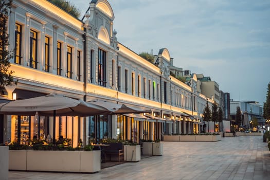 Galataport area view, cruise port of Istanbul newly opening in 2021, located in the shores of the Galata, Karakoy in Istanbul.