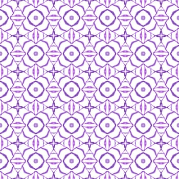 Trendy organic green border. Purple exquisite boho chic summer design. Organic tile. Textile ready pleasing print, swimwear fabric, wallpaper, wrapping.