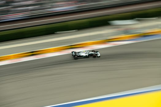 SOCHI, RUSSIA - 29 September 2019: Race Start at Formula 1 Grand Prix of Russia 2019. High quality photo