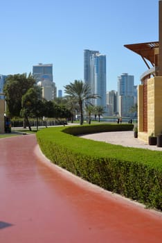 Al Majaz waterfront, Khaled lake.