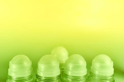 a substance which removes or conceals unpleasant smells, especially bodily odors.