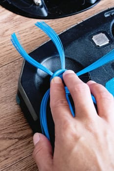 Replacing the brush with a robot vacuum cleaner