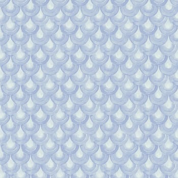 Japanese seamless pattern with scales. Geometric pattern. Fish scale pattern.