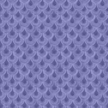 Japanese seamless pattern with scales. Geometric pattern. Fish scale pattern.