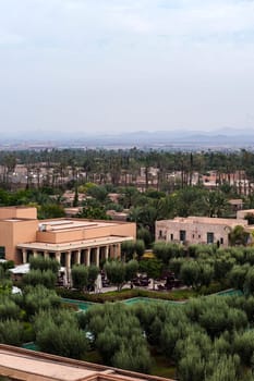 marrakech morocco rooftop view