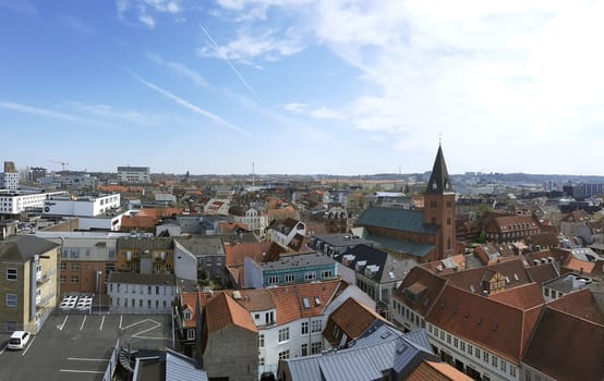 Rooftops of Aalborg, Northen Denmark