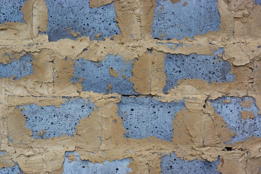 textured pattern on a concrete wall close-up. grey mortar seam. rough texture of clay. the current communication pattern. the concept of the construction industry and architecture. background image.