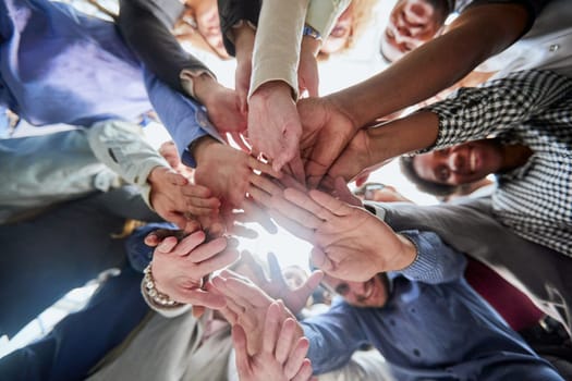 We're a lot more powerful when we stand together bottom view