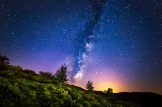 Magical France milkyway pictures