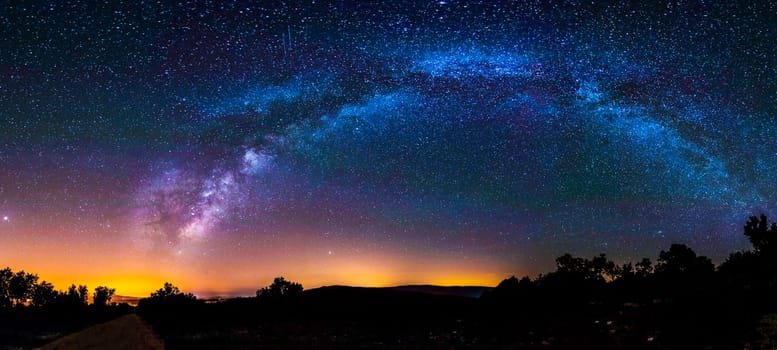 Magical France milkyway pictures