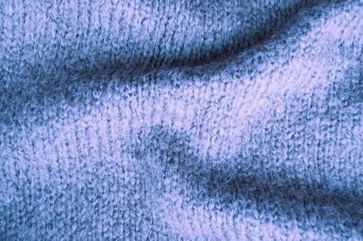 Knitted Texture. Vintage Woven Fabric. Jacquard Christmas Pullover. Closeup Knitting Texture. Detail Thread. Nordic Xmas Print. Woolen Yarn Garment. Cotton Knitted Background.