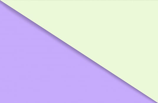 Abstract geometric water color paper background in soft pastel yellow and purple trend colors with diagonal line. Pattern