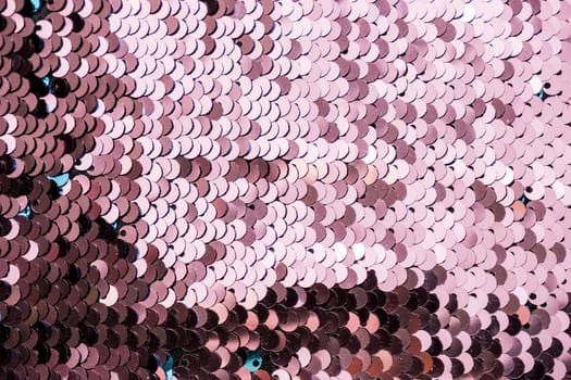Fashion pink sequin background, fabric glitter surfactant.