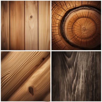 This wood showcase image highlights the natural beauty of different types of wood by emphasizing the unique characteristics of each type. The proper lighting and composition techniques showcase the distinct grain patterns, colors, and textures of each type of wood, highlighting their natural beauty.