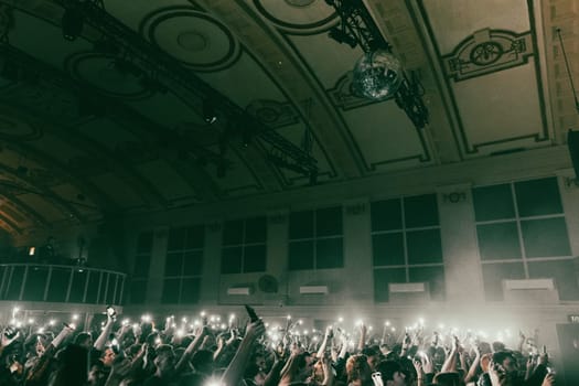 MELBOURNE, AUSTRALIA - MAY 5: Australian music group Holy Holy perform their 'Messed Up' national tour at The Northcote Theatre on May 5 2023 in Melbourne, Australia
