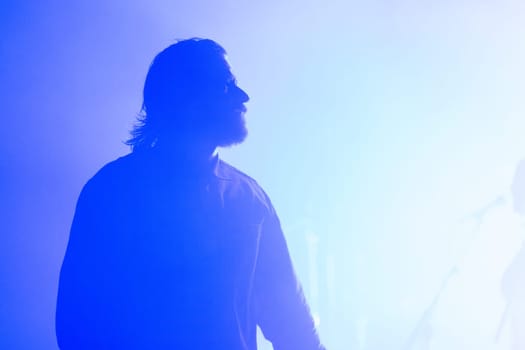 MELBOURNE, AUSTRALIA - MAY 5: Australian music group Holy Holy perform their 'Messed Up' national tour at The Northcote Theatre on May 5 2023 in Melbourne, Australia