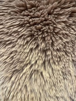 artificial fur for cover a floor background image close up