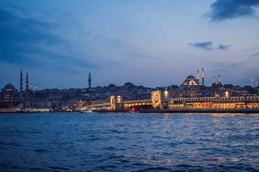 Exterior of the Rustem Pasa Mosque in Eminonu, Istanbul, Turkey.