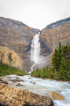 Takakkaw Falls in Yoho National Park, Alberta Canada