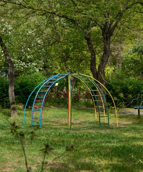 Empty playgrounds for playing, Ukraine