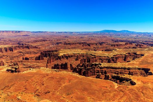 View from the Grand View Point in Canyonlands National Park, Utah
