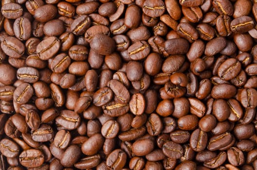 Full frame Coffee Beans background