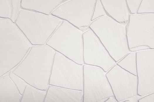 Painted decorative plaster imitating a stone wall.