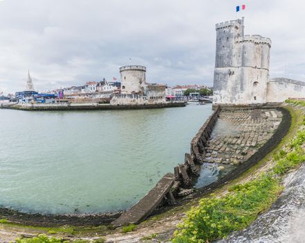 The Lantern tower in La Rochelle in the Charente Maritime region of France