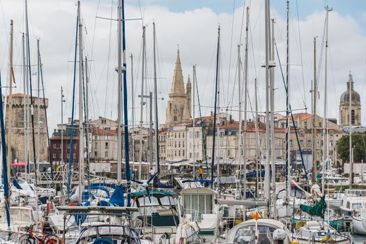 Lantern Tower in La Rochelle in the Charente Maritime region of France