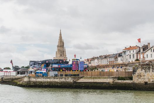 The lantern tower in La Rochelle in the Charente-maritime region of France