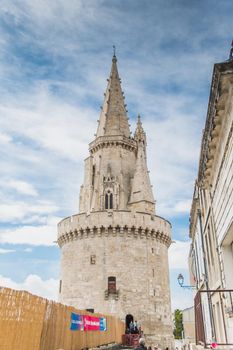 The lantern tower in La Rochelle in the Charente-maritime region of France