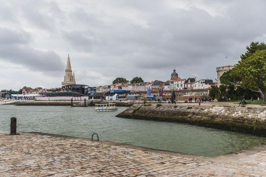 The lantern tower in La Rochelle in the Charente-maritime region of France