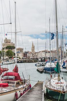 Lantern Tower in La Rochelle in the Charente Maritime region of France