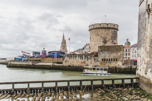 The Chain Tower at La Rochelle in Charente-Maritime in France