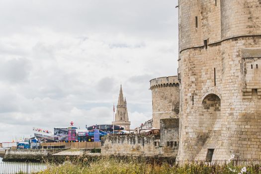 The Chain Tower at La Rochelle in Charente-Maritime in France