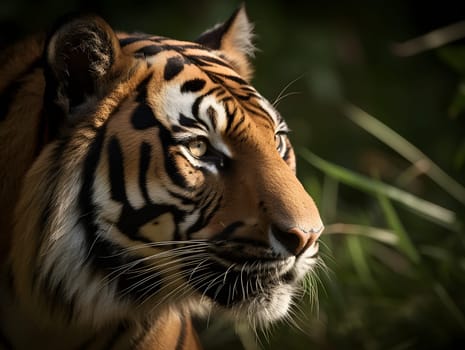 Majestic Tiger in the wildness