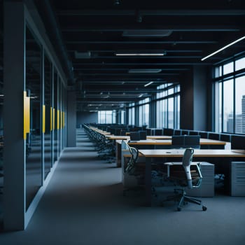 Fancy office interior. High quality photo