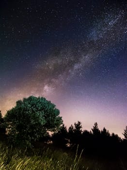 Beautiful Italy milkyway pictures