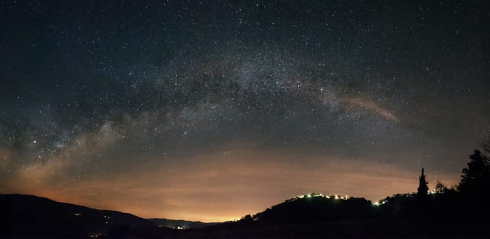 Magical Italy milkyway pictures