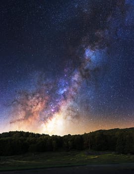 Magical Italy milkyway pictures