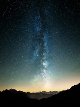 Magical Italy milkyway pictures