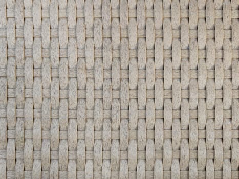 beige wicker rattan texture for natural background close-up