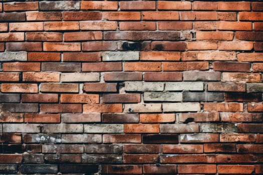 Mesmerizing brick wall texture created with generative AI technology