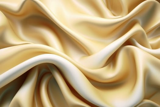 Wavy fabric background texture created with generative AI technology