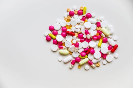 Vitamins and supplements. Pharmacy store banner. Pharmaceutical industry. Capsule pills industry.